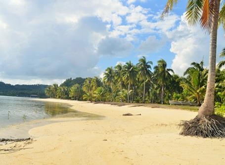 Scenic landscape in Philippines Scenic beach view in Philippines, Asia